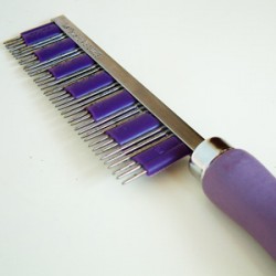 The “hairbuster” is good for shedding, but be gentle, it is very powerful